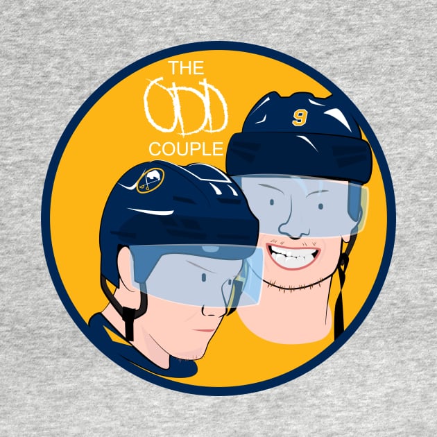 The Odd Couple Jeff Skinner and Jack Eichel Buffalo Sabres by MDSmith29